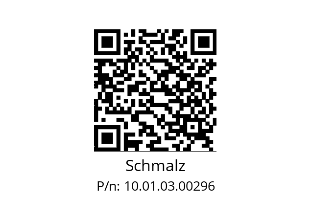   Schmalz 10.01.03.00296