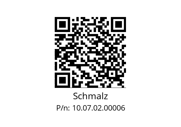   Schmalz 10.07.02.00006