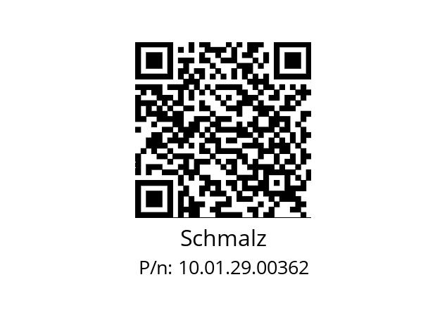   Schmalz 10.01.29.00362