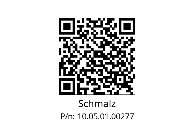   Schmalz 10.05.01.00277