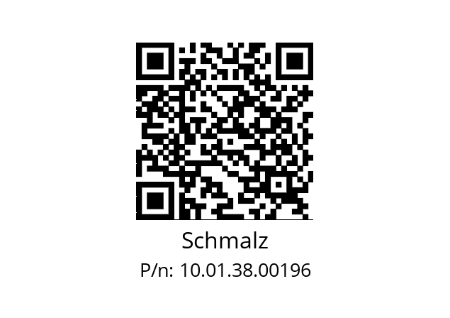   Schmalz 10.01.38.00196