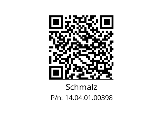   Schmalz 14.04.01.00398