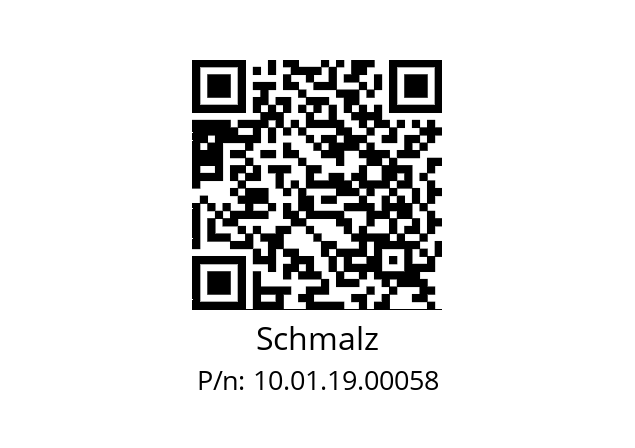   Schmalz 10.01.19.00058