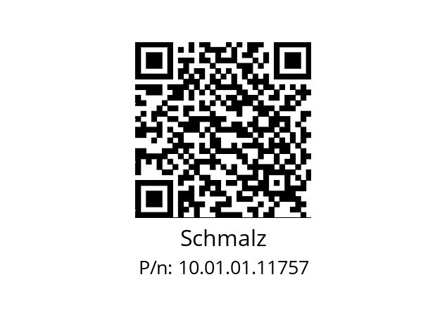   Schmalz 10.01.01.11757