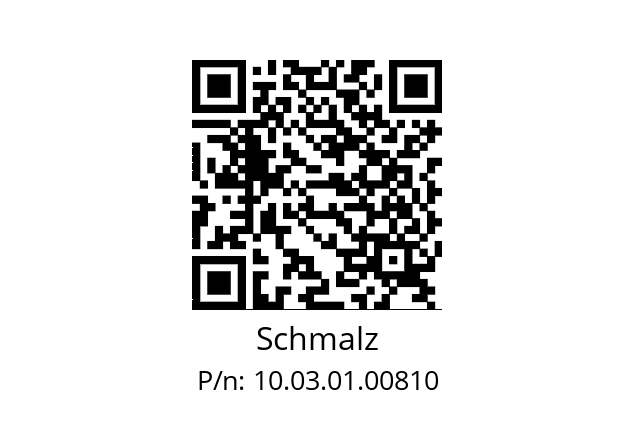   Schmalz 10.03.01.00810