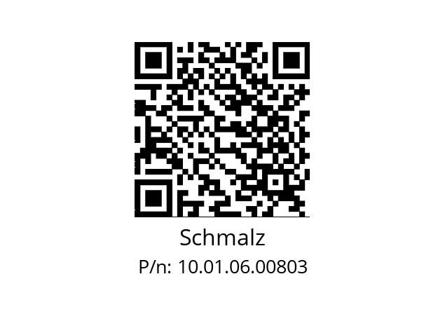   Schmalz 10.01.06.00803