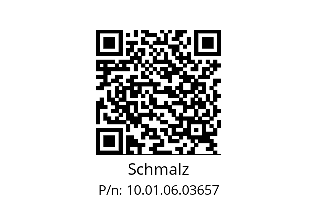   Schmalz 10.01.06.03657