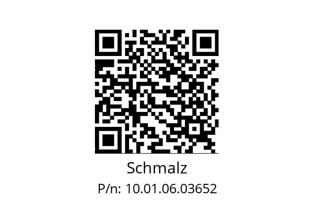   Schmalz 10.01.06.03652