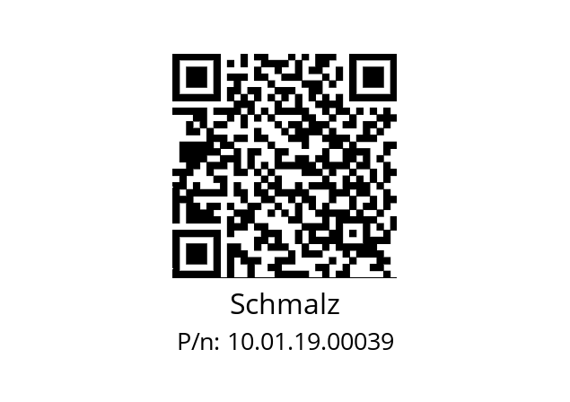   Schmalz 10.01.19.00039