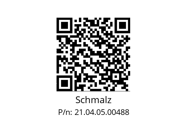   Schmalz 21.04.05.00488