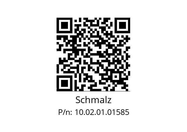   Schmalz 10.02.01.01585