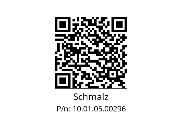   Schmalz 10.01.05.00296