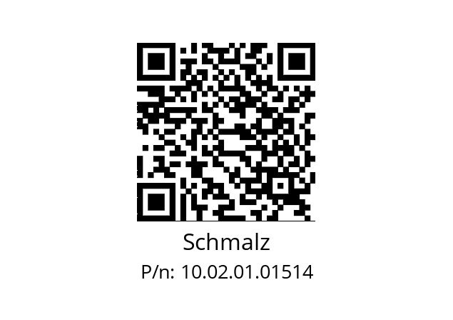   Schmalz 10.02.01.01514