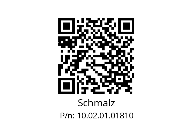   Schmalz 10.02.01.01810