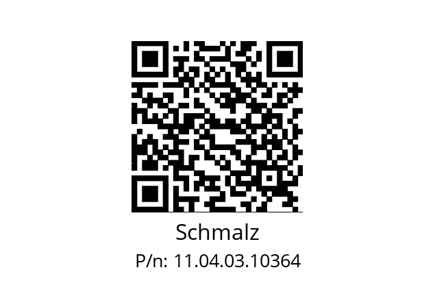   Schmalz 11.04.03.10364