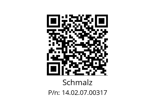   Schmalz 14.02.07.00317