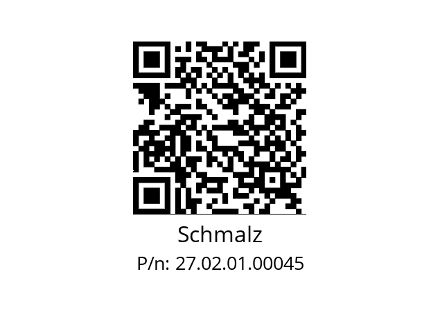   Schmalz 27.02.01.00045