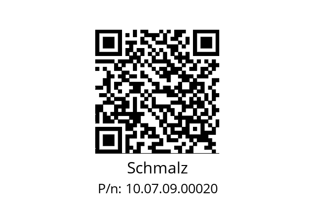   Schmalz 10.07.09.00020