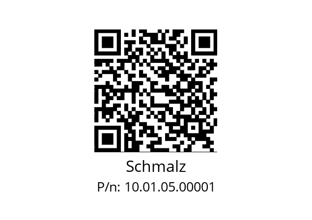   Schmalz 10.01.05.00001