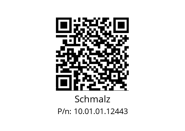   Schmalz 10.01.01.12443