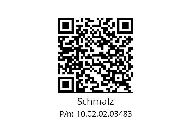   Schmalz 10.02.02.03483