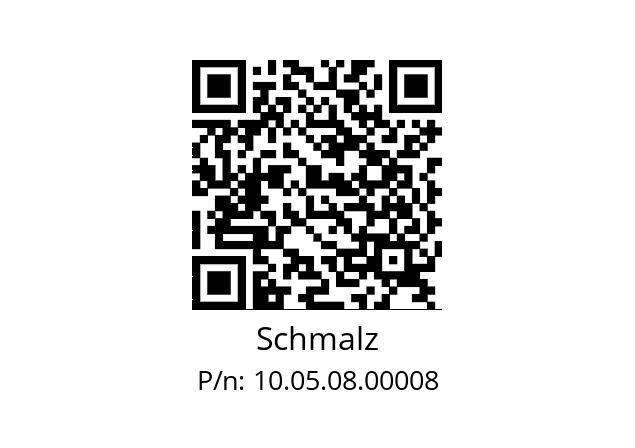   Schmalz 10.05.08.00008