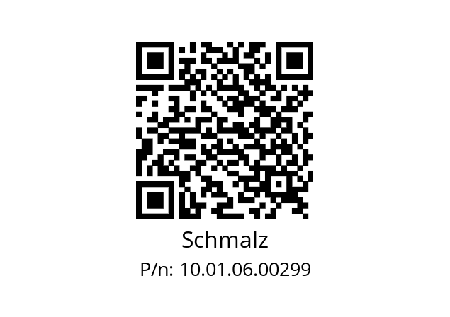   Schmalz 10.01.06.00299