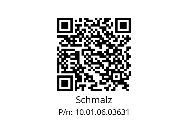   Schmalz 10.01.06.03631