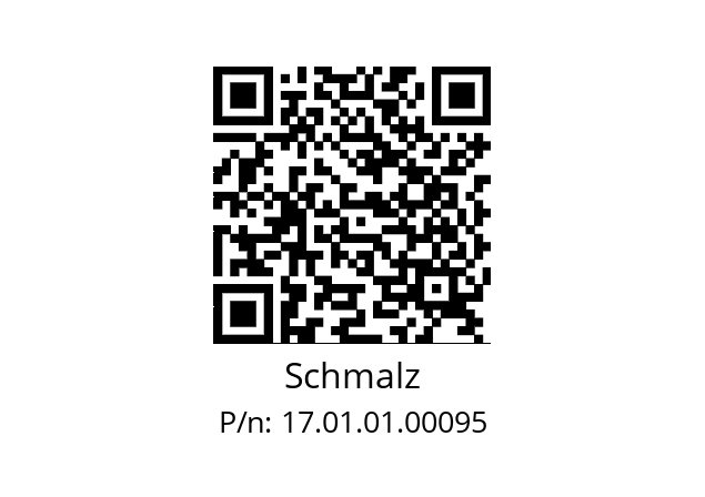   Schmalz 17.01.01.00095