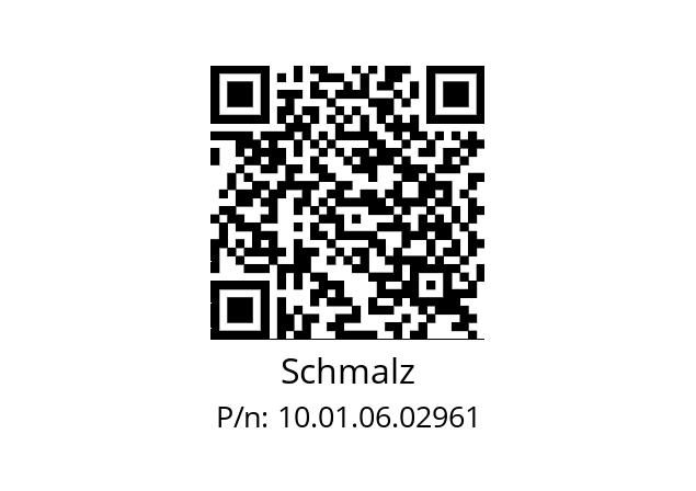   Schmalz 10.01.06.02961