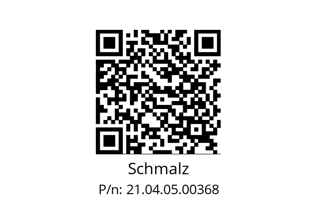   Schmalz 21.04.05.00368