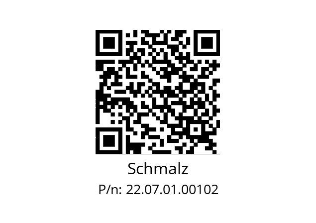   Schmalz 22.07.01.00102