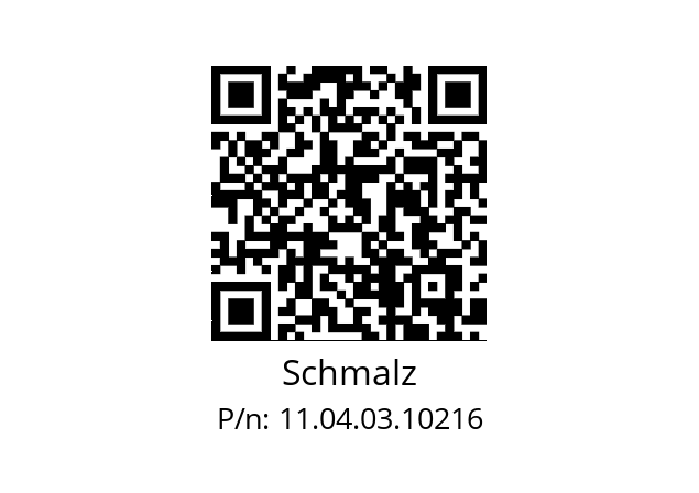   Schmalz 11.04.03.10216