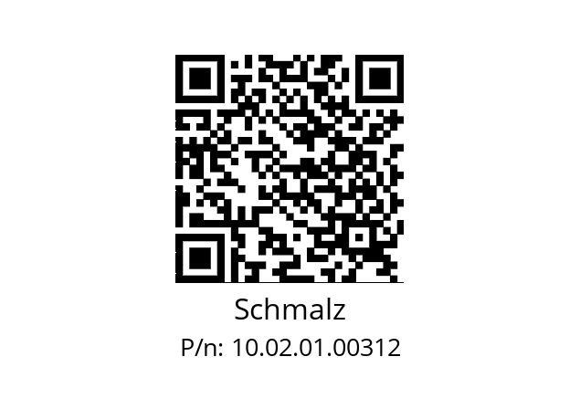   Schmalz 10.02.01.00312