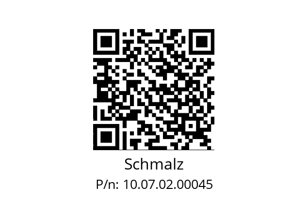   Schmalz 10.07.02.00045