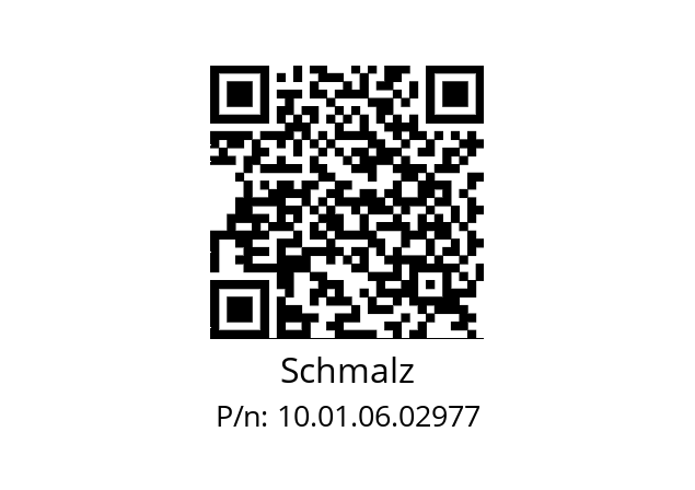   Schmalz 10.01.06.02977