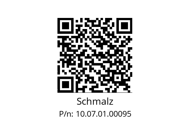   Schmalz 10.07.01.00095