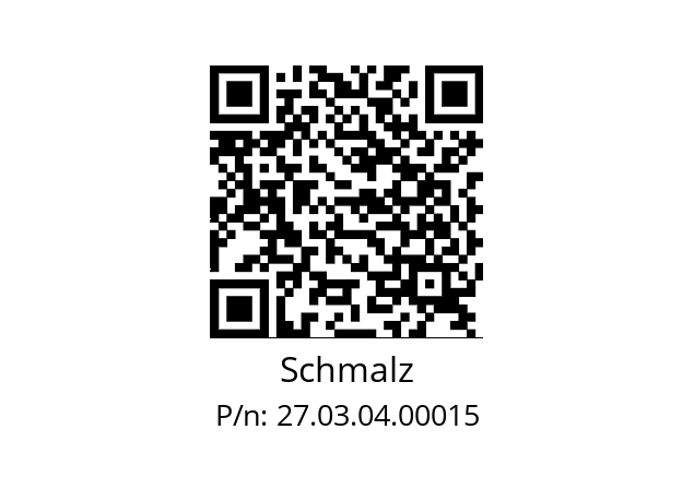   Schmalz 27.03.04.00015