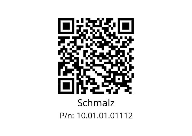   Schmalz 10.01.01.01112