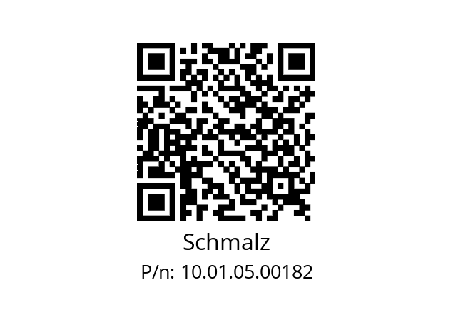   Schmalz 10.01.05.00182