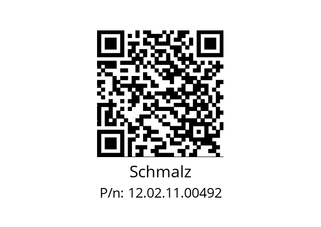   Schmalz 12.02.11.00492