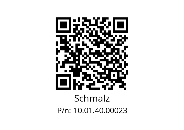   Schmalz 10.01.40.00023