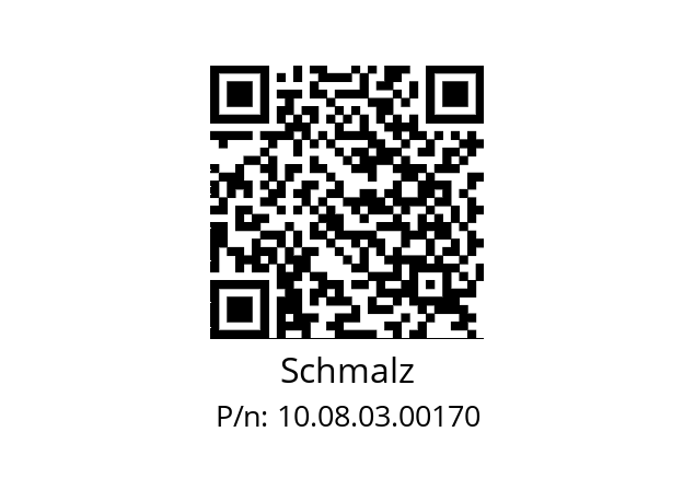   Schmalz 10.08.03.00170