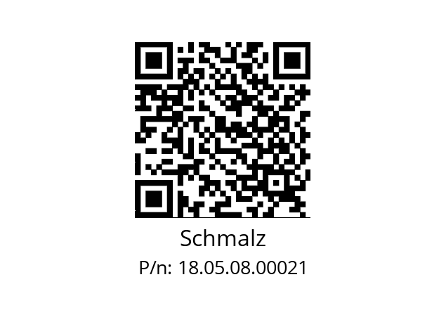   Schmalz 18.05.08.00021