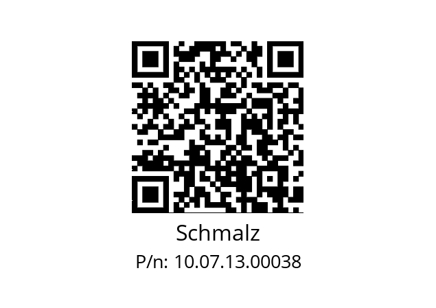   Schmalz 10.07.13.00038