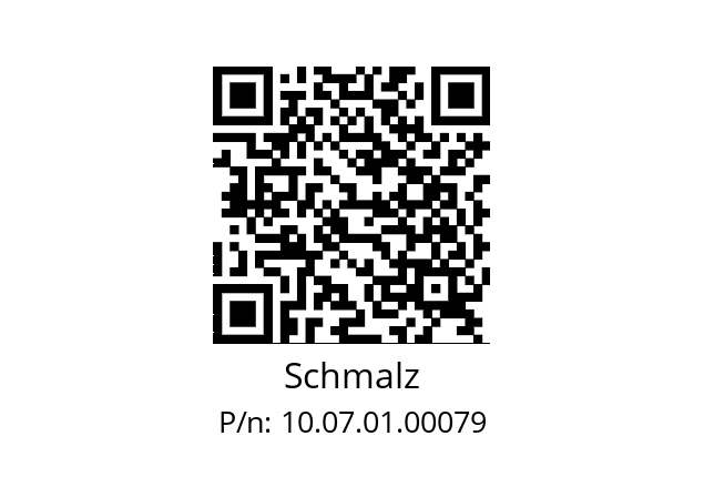   Schmalz 10.07.01.00079