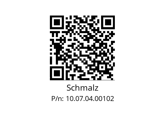   Schmalz 10.07.04.00102