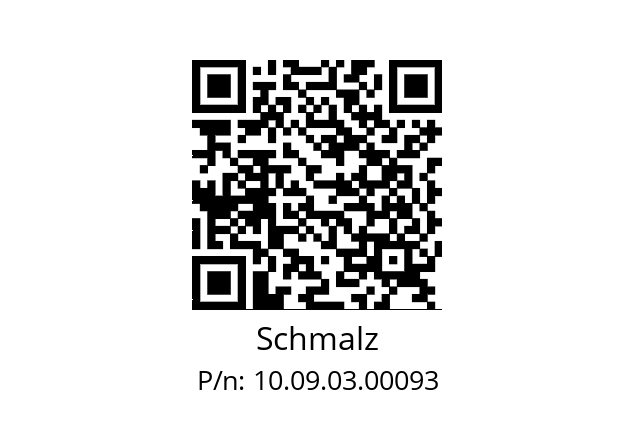   Schmalz 10.09.03.00093