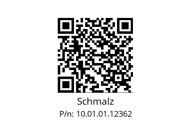   Schmalz 10.01.01.12362