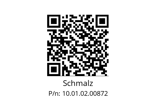   Schmalz 10.01.02.00872